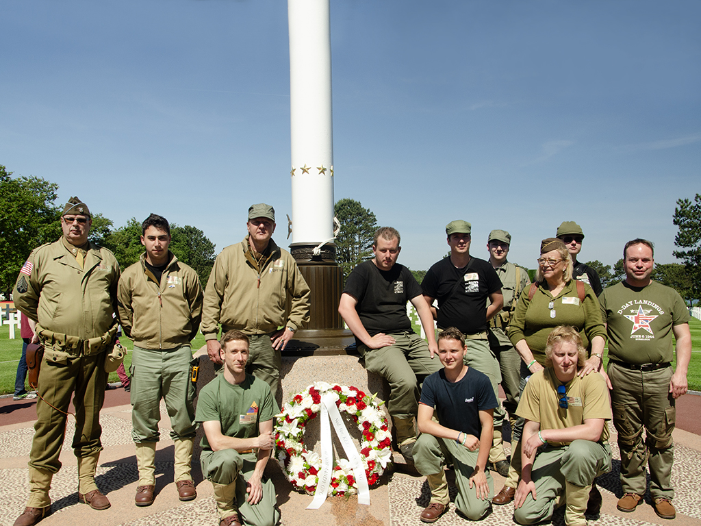 BAIV US cemetery visit 3