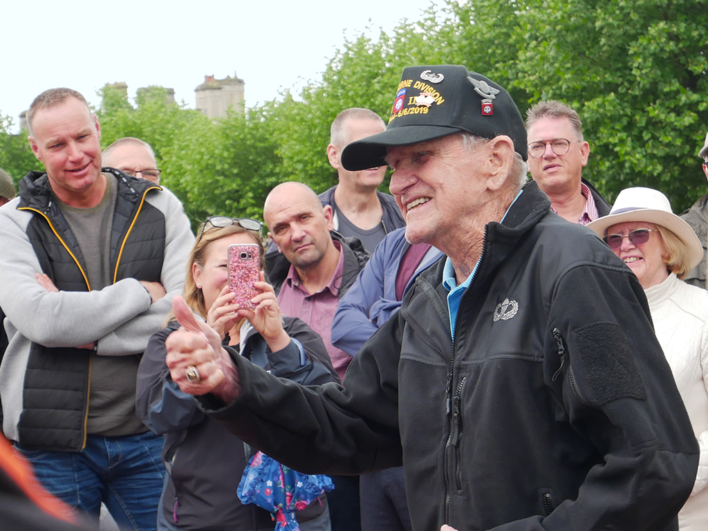 BAIV meeting veterans ST Mere Eglise